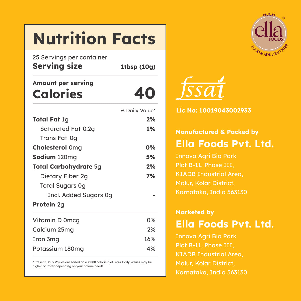 Ella Foods Lemon Pickle | 250g | Low Sodium | Cold-Pressed Sesame Oil | 12-Month Shelf Life | Fermented Indian Pickle