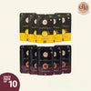 Instant Turmeric Latte & Hot Chocolate Sachets | Combo Pack of 10 (5 each)