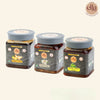 Low Sodium Pickle Trio Pack | Pack of 3 | 250g each | Ginger, Garlic & Mango Thokku