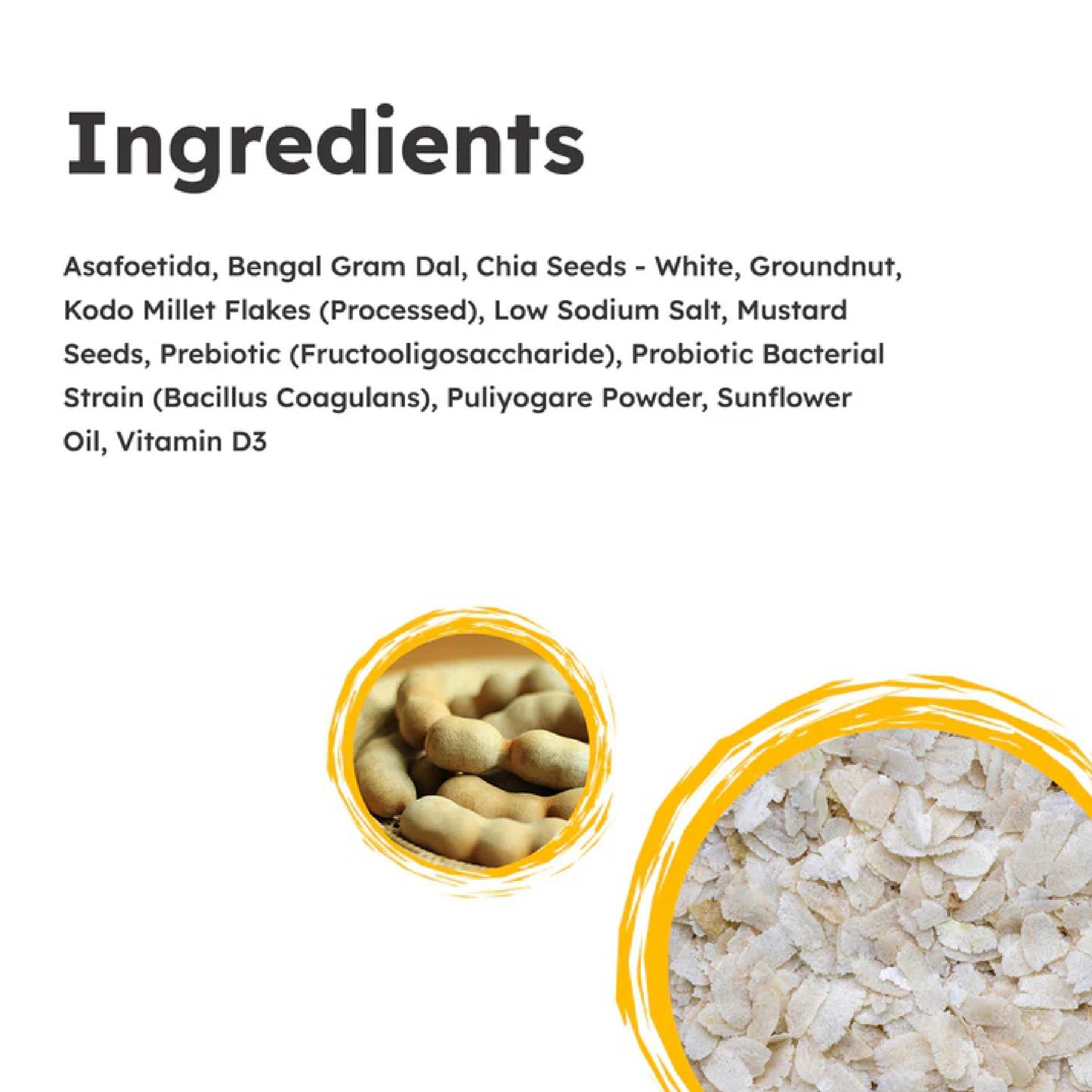 Ella Foods Complete Breakfast & Snack Combo | Tangy Millet Upma, Instant Poha, Salted Almonds 27g, Chilli Lime Cashews 27g & Coconut Toasted Almonds 27g | Healthy Ready-to-Eat Pack