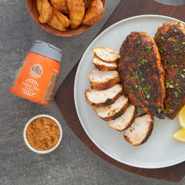 Ella Foods - Cajun BBQ Seasoning- Pack of 2 (100g x 2)