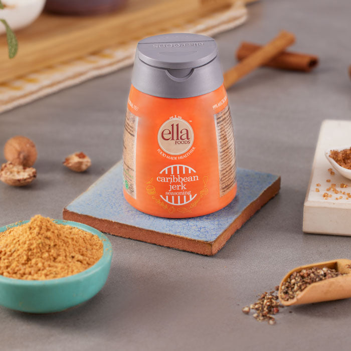 Ella Foods - Caribbean Jerk Seasoning- Pack of 2 (100g x 2)