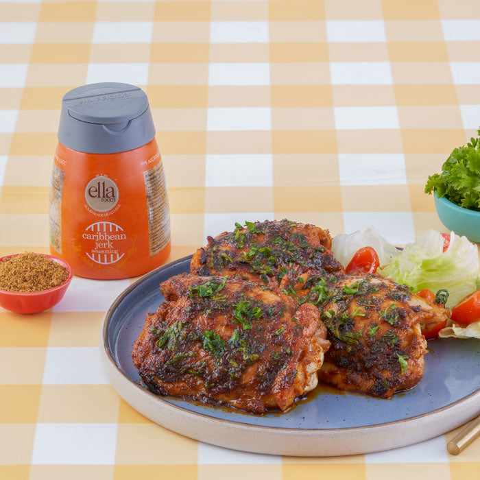 Ella Foods - Caribbean Jerk Seasoning- Pack of 2 (100g x 2)