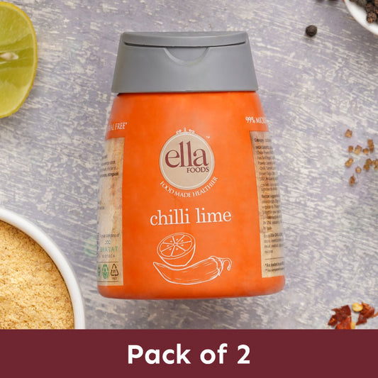 Ella Foods - Chilli Lime Seasoning- Pack of 2 (100g x 2)