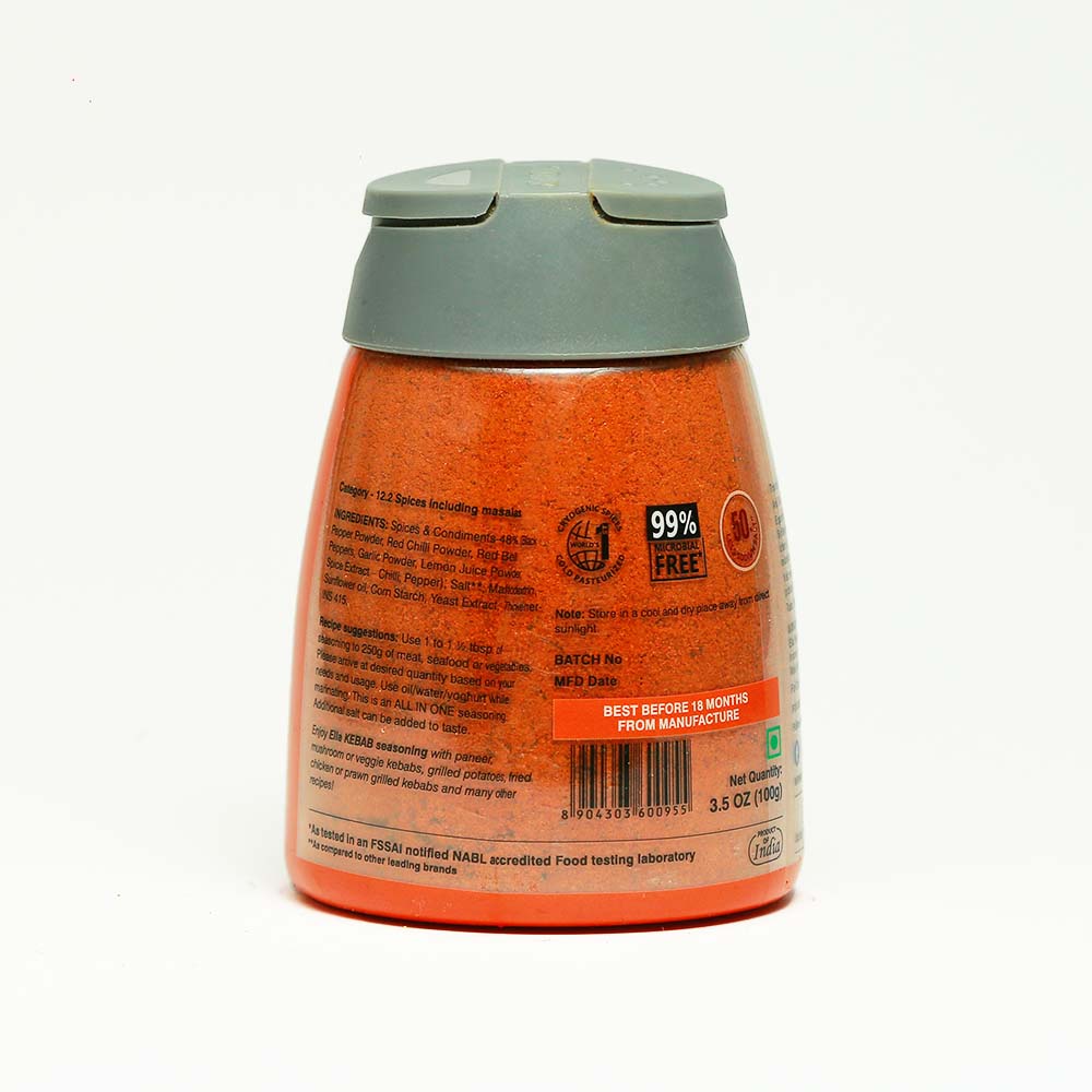 Ella foods- kebab BBQ seasoning pack of 1(100 gm)