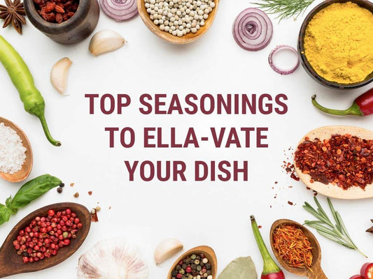 Top seasonings to ellavate your dish