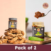 Ella Foods Ginger & Mango Pickle Combo | Low Sodium | Pack of 2 x 250g | Cold-Pressed Sesame Oil | Indian Style Pickles | Shelf Life - 12 months