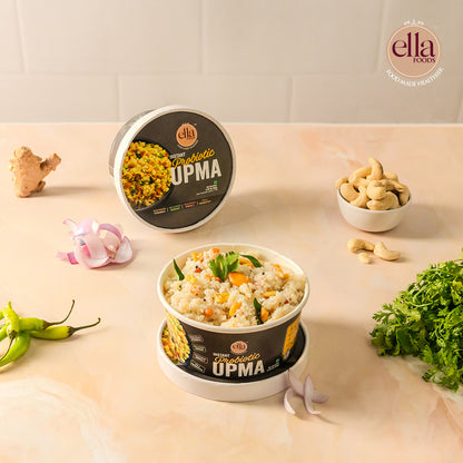 Probiotic Upma - Ready to Eat | Added Pre & Probiotics | 65 g  | Combo Pack