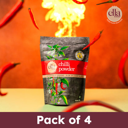 Chilli Powder - Pack of 4 - 100g Each