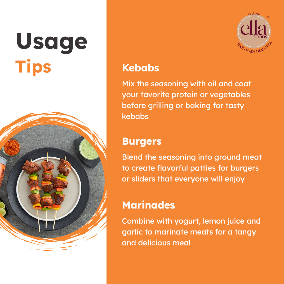 Kebab BBQ Seasoning | 100 grams each | Pack of 2