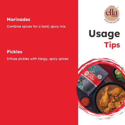 Chilli Powder - Pack of 4 - 100g Each