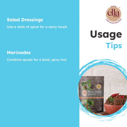 Black Pepper or Kali Mirch Powder - 100g