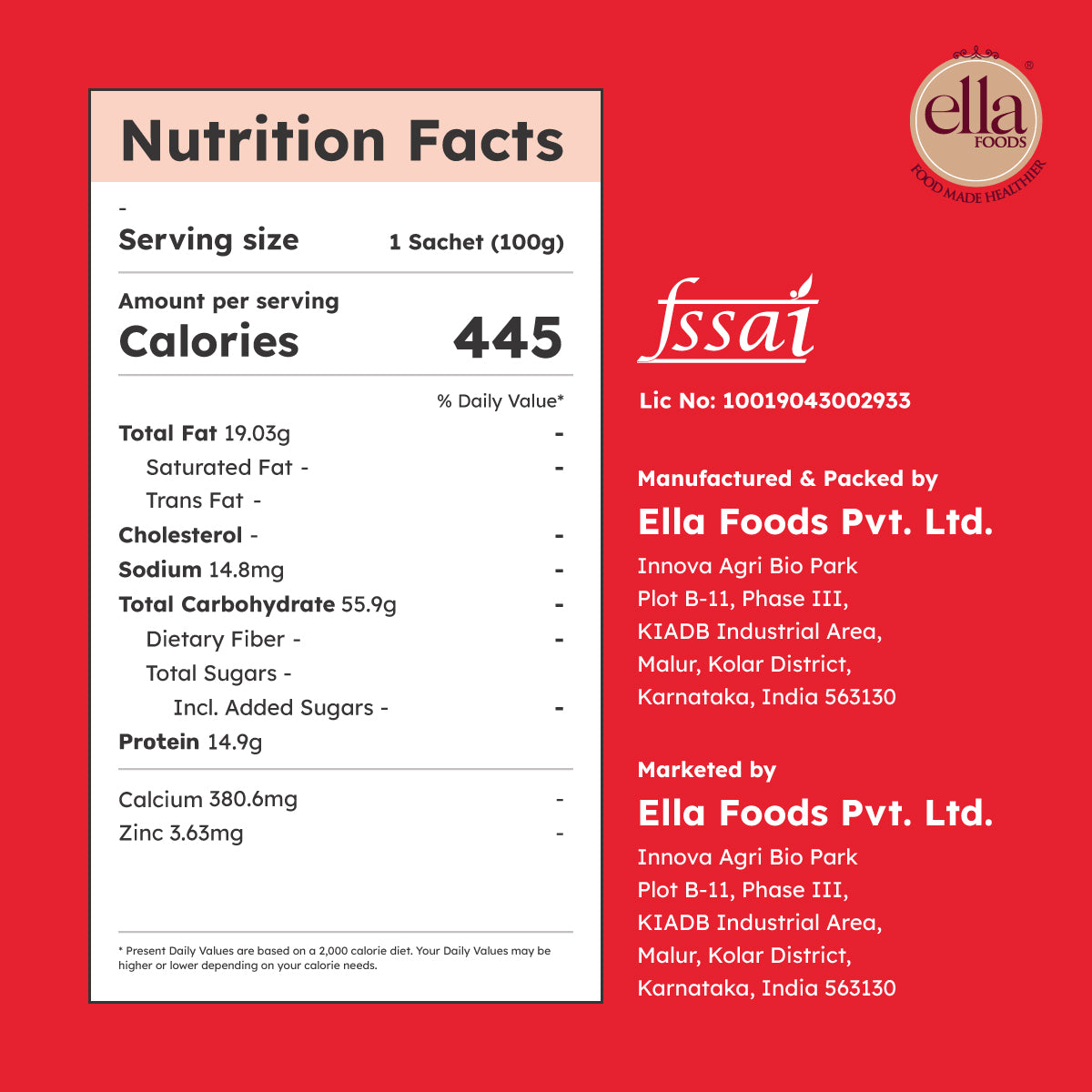 Chilli Powder - Pack of 4 - 100g Each