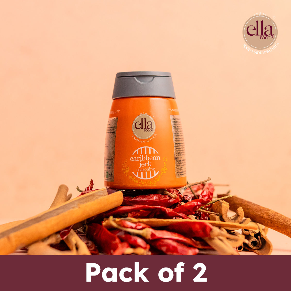 Caribbean Jerk Seasoning| 100 grams each | Pack of 2