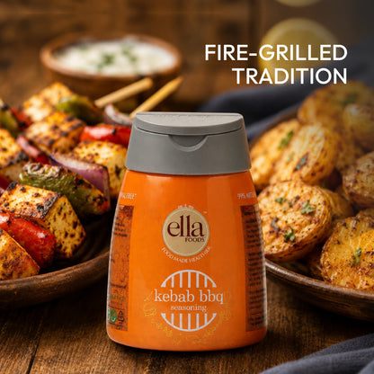 Ella Foods Chef's Special Seasoning Combo Pack | 6 Flavours x 100g Each | Chilli Lime, Cajun BBQ, Kebab BBQ, Caribbean Jerk, Sweet & Spicy BBQ & Mexican Fajita | All-Purpose International Seasoning Collection | No MSG