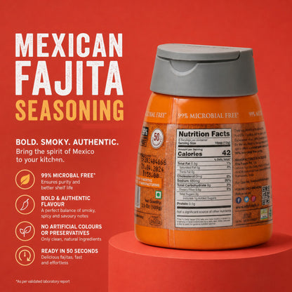 Ella Foods Chef's Special Seasoning Combo Pack | 6 Flavours x 100g Each | Chilli Lime, Cajun BBQ, Kebab BBQ, Caribbean Jerk, Sweet & Spicy BBQ & Mexican Fajita | All-Purpose International Seasoning Collection | No MSG