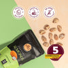 Ella Foods Coconut Toasted Almonds Mini Pack (5 x 27g) | Roasted Almond Snack | 40% Low Sodium | Naturally Sweet & Crunchy | Healthy On-the-Go Snack | 6-Month Shelf Life