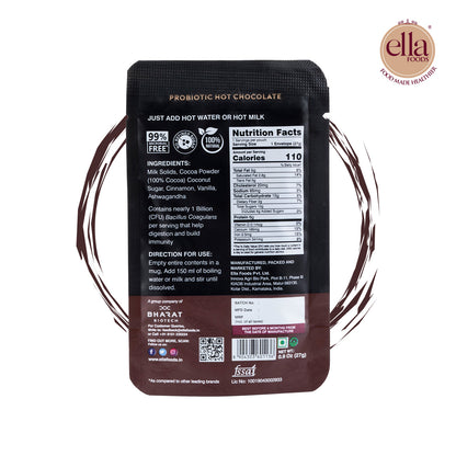 Instant Probiotic Hot Chocolate |  27grams each | Combo Pack