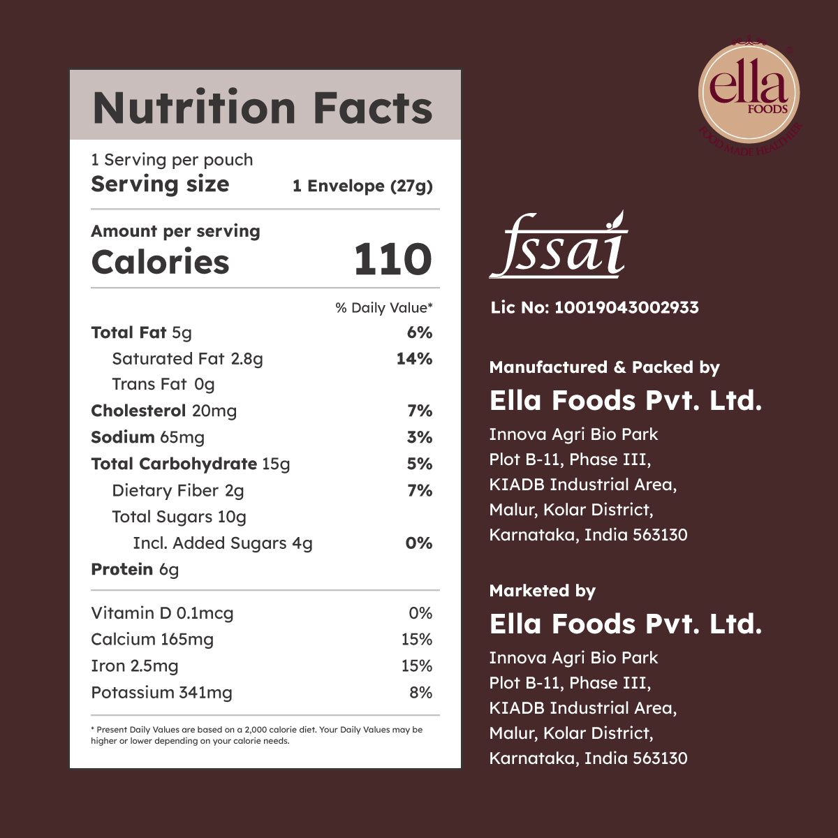 Instant Probiotic Hot Chocolate |  27grams each | Combo Pack