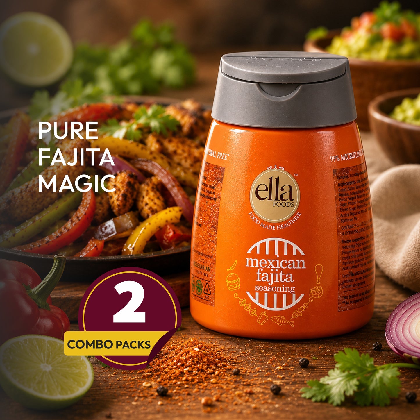 Mexican Fajita Seasoning | 100 grams each | Pack of 2