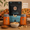 Ella Foods Movie Night Combo | Cajun BBQ & Caribbean Jerk Seasonings + Salted Cashews 100g | Gourmet Snack & Seasoning Combo | No MSG