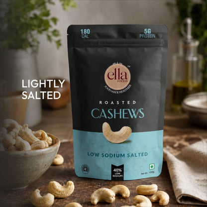 Ella Foods Movie Night Combo | Cajun BBQ & Caribbean Jerk Seasonings + Salted Cashews 100g | Gourmet Snack & Seasoning Combo | No MSG