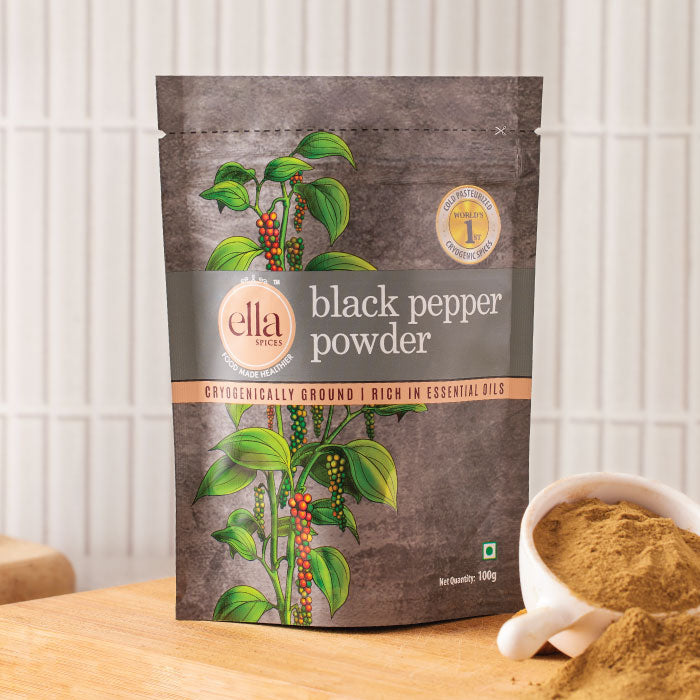 Ella Foods - Black Pepper / Kali Mirch Powder (100 g)