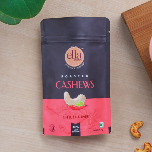 Ella Foods- Chilli Lime Cashews (100g)